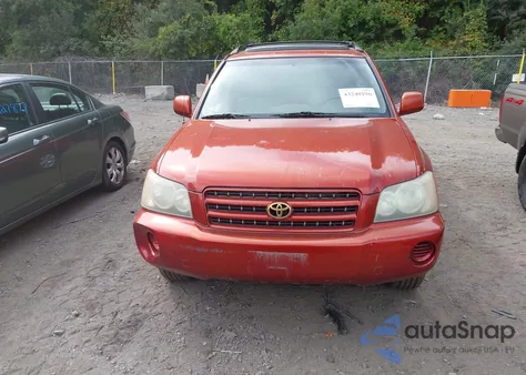 2003 Toyota Highlander V6 z USA, uszkodzony, nr VIN JTEGF21AX30114443